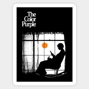 The Color Purple Silhouette Vibe Sticker